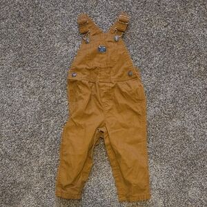 Carter's Tan Kids Overalls
